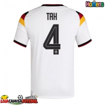 Camisa de Futebol Alemanha Jonathan Tah #4 Equipamento Principal Mundo 2026 Manga Curta